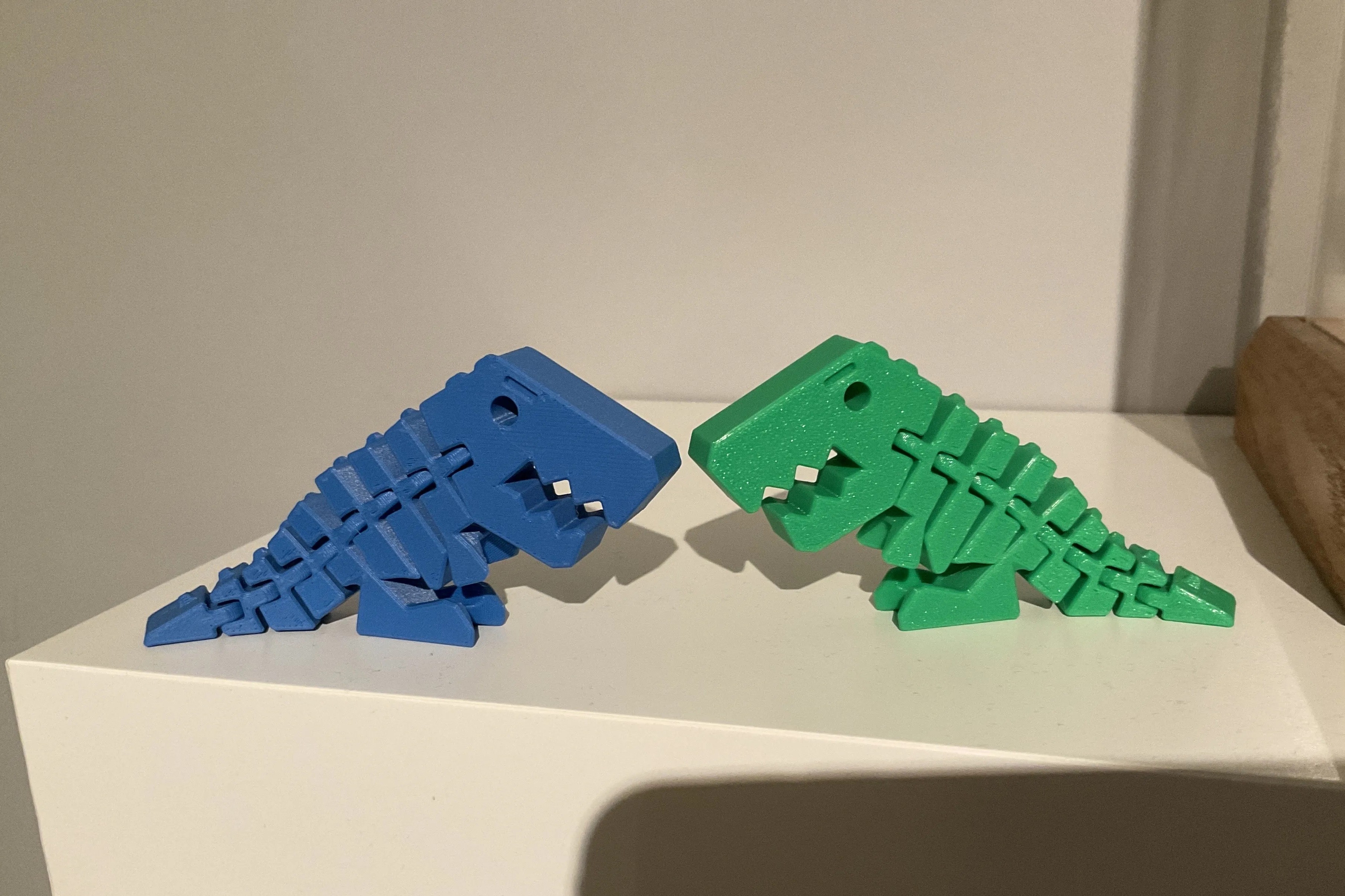 3D printed dinosaurs