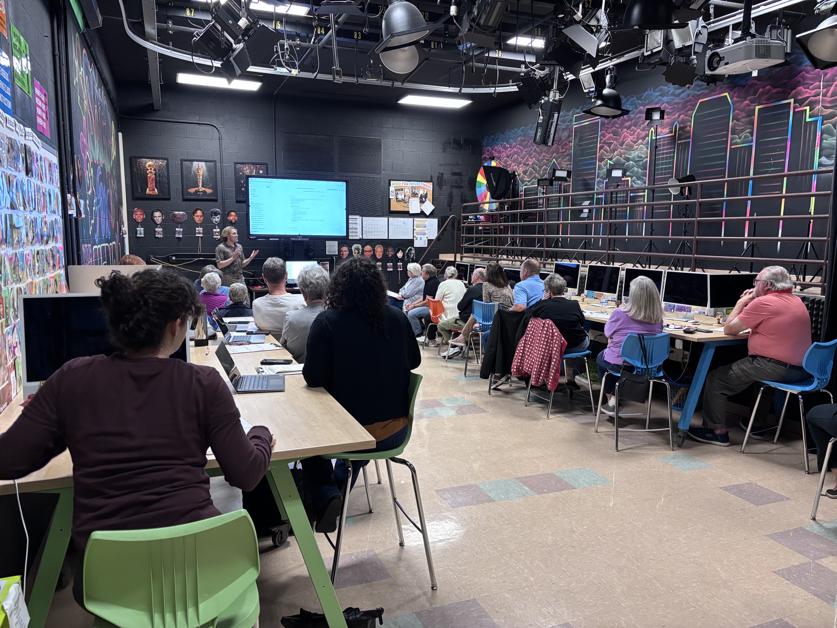 Adult education class