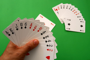 Hand of cards