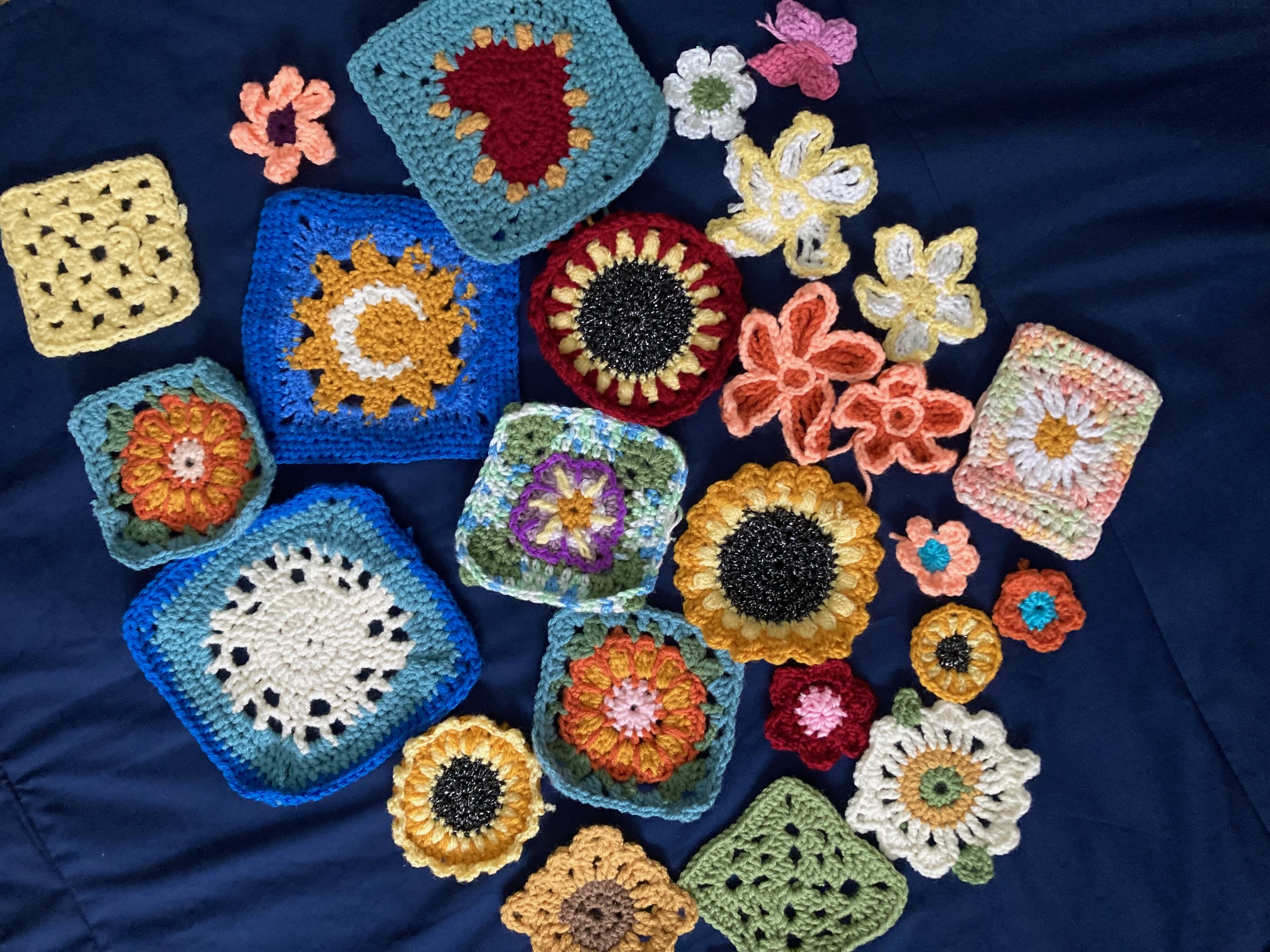 Crochet samples