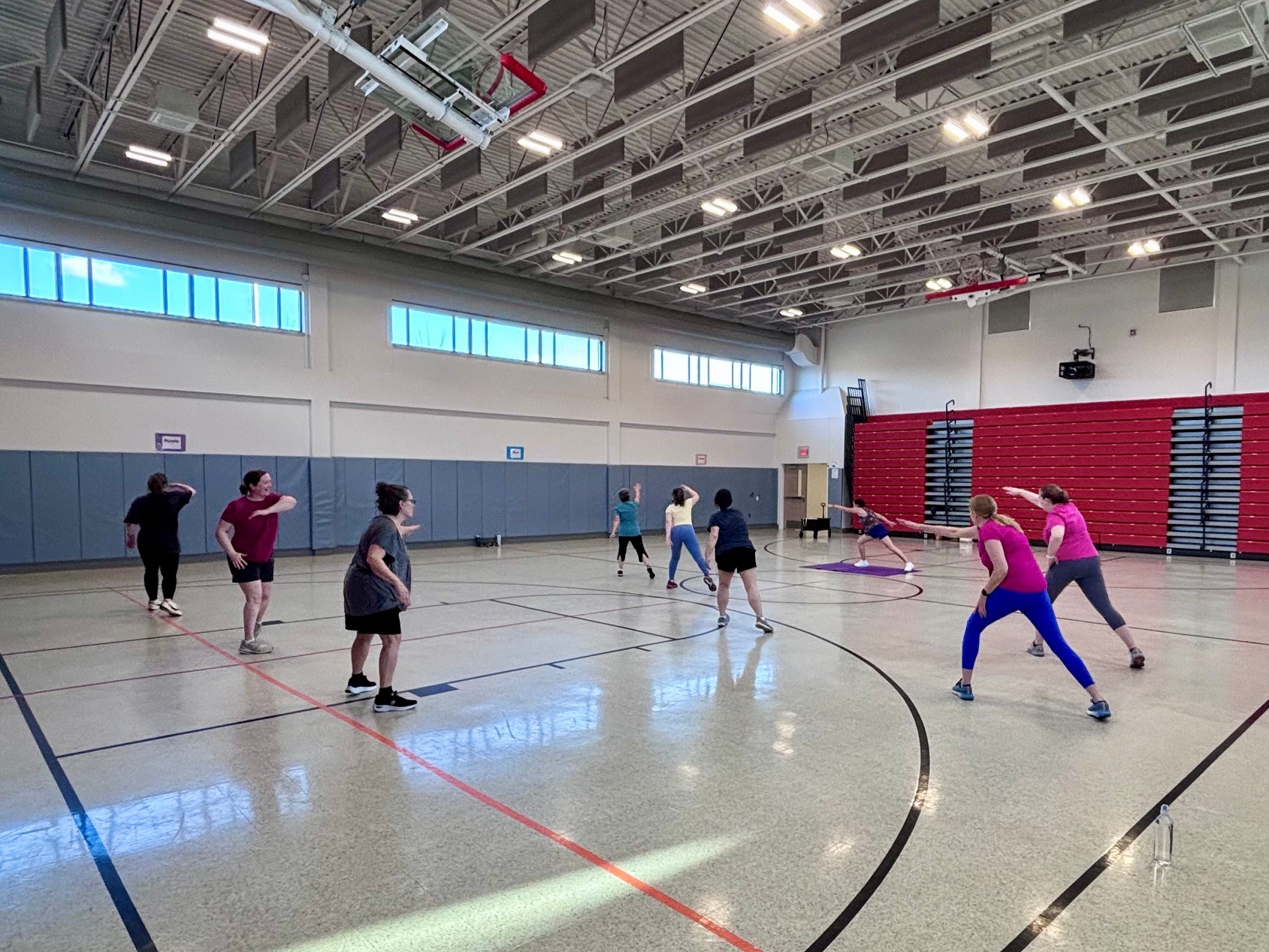 Zumba exercise class