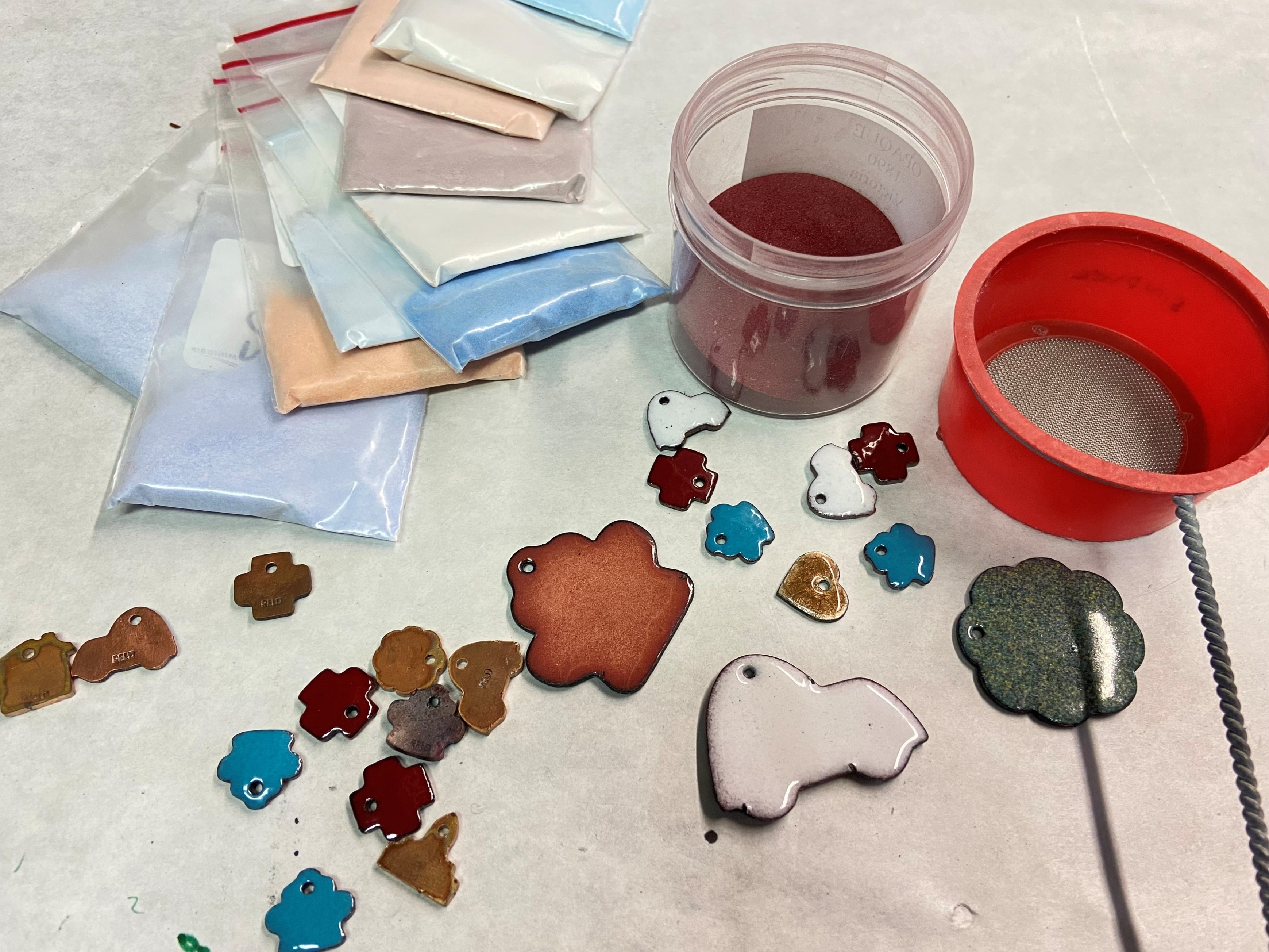 enameling materials
